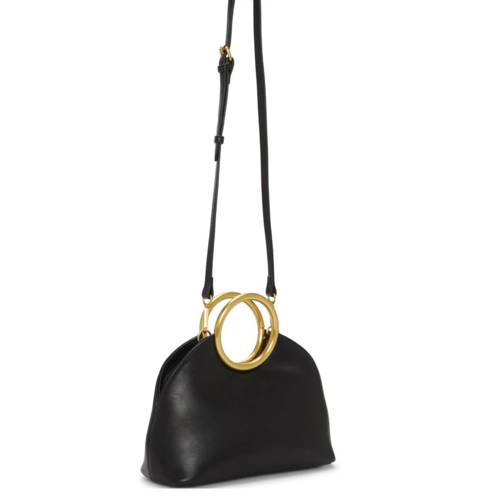 NWT! Vince Camuto Black Soft Hand Bag - Picture 6 of 8